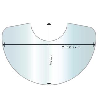 Aduro Glasbodenplatte Aduro 22 XL